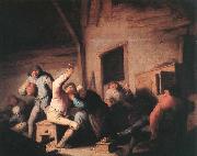 Carousing Peasants in a Tavern OSTADE, Adriaen Jansz. van